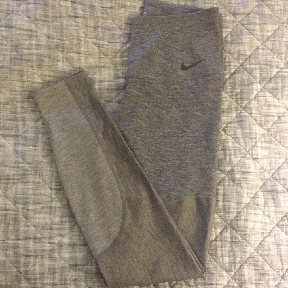NIKE Power Train Leggings — GRAY/LIGHT GRAY